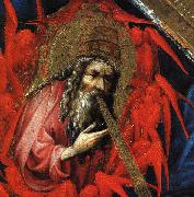 BROEDERLAM, Melchior The Annunciation (detail) df2g oil on canvas